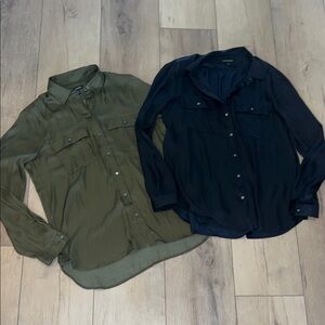 Banana republic button down top